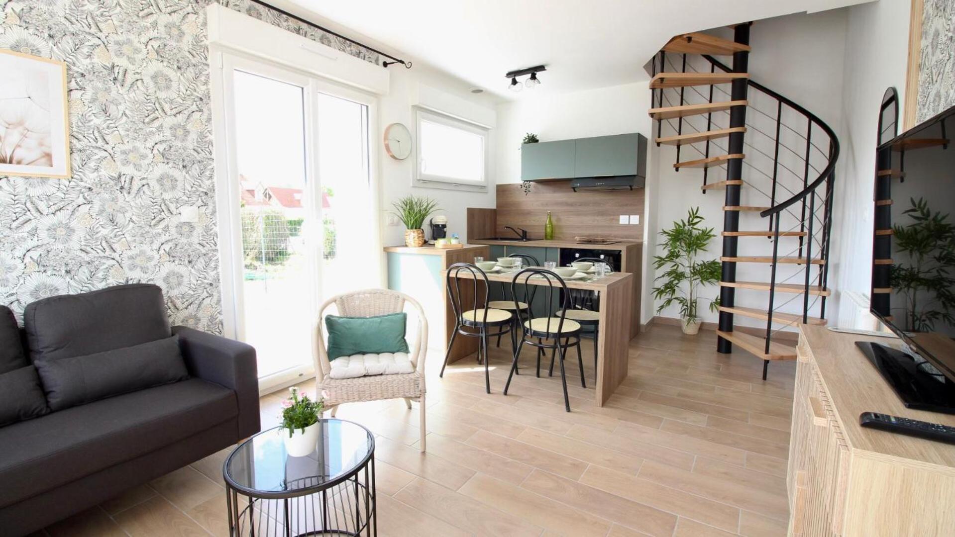 Joli Appartement En Duplex Neuf A Сен-Жосс Экстерьер фото